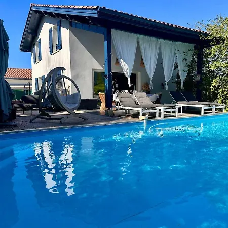 Argi Zabalean, Piscine Chauffée, 8pax, 3kms * Saint-Jean-de-Luz
